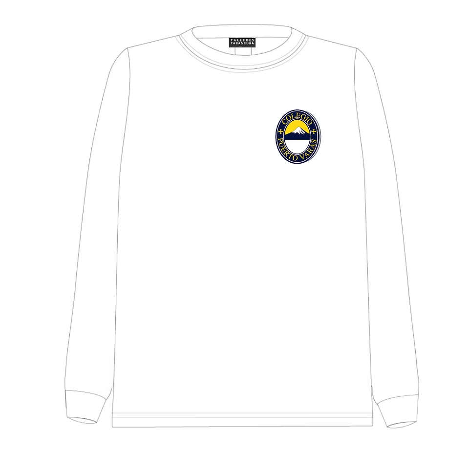 Polera Algodón Pto Varas Manga Larga