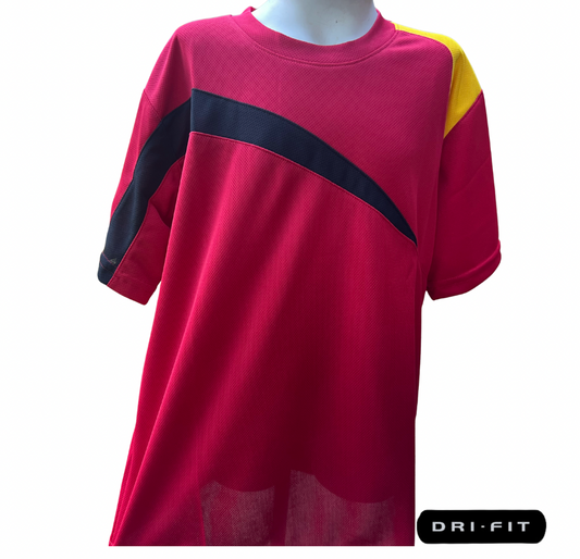 Polera DryFit Aleman Manga Corta Hombre